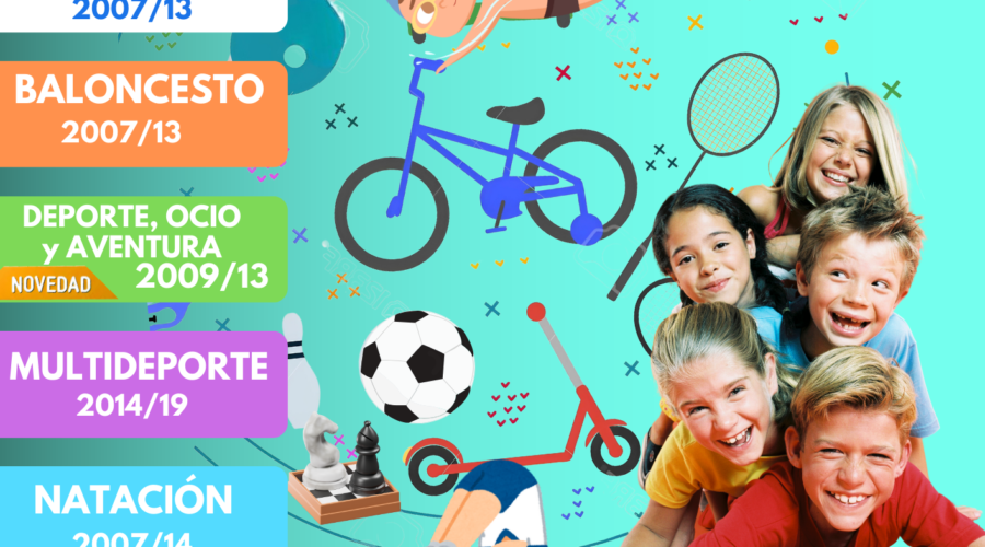 ACTIVIDADES 2024/25 DE LAS ESCUELAS DEPORTIVAS MUNIPALES